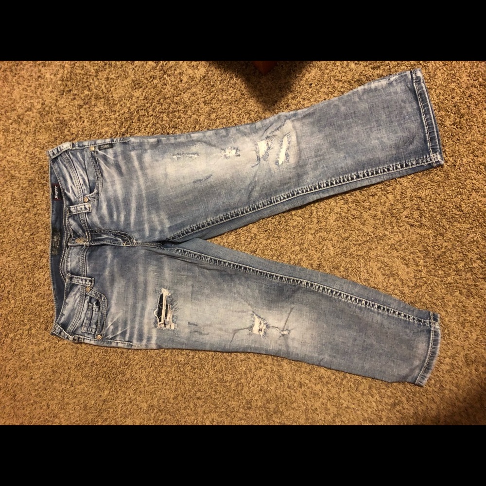 Silver Suki Capris